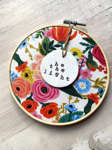 Embroidery Hoop Decor - Be The Light