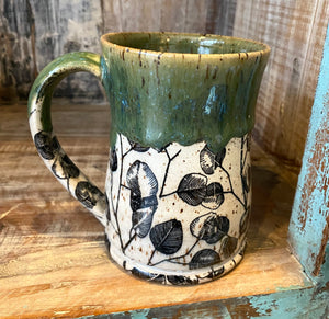 Handcrafted Botanical Mug