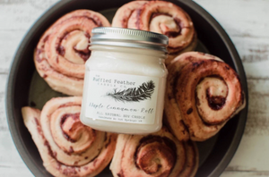 Maple Cinnamon Roll Soy Candle
