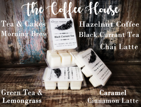 Aroma Melts: The Coffee House, All-Natural Soy Wax Melts