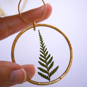 Gold Botanical Necklace
