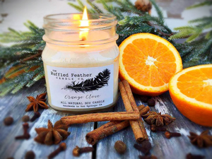 Orange Clove Soy Candle