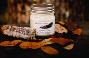 October Sage Soy Candle