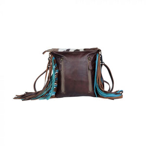 Genuine Leather and Natural Hair-On Concealed Carry Bag