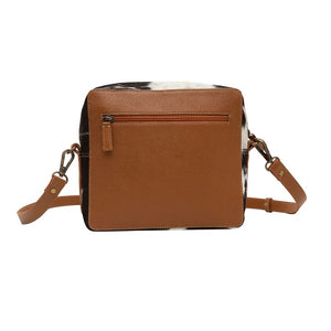 Genuine Leather & Natural Hair-On Shoulder Bag/Cross-body Bag