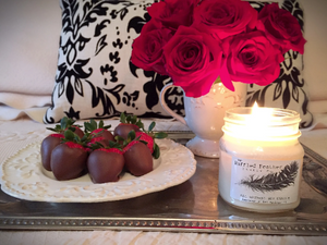 Sandalwood & Suede Soy Candle