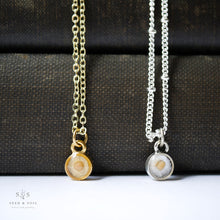 Load image into Gallery viewer, Mustard Seed  Necklace - Tiny Circle
